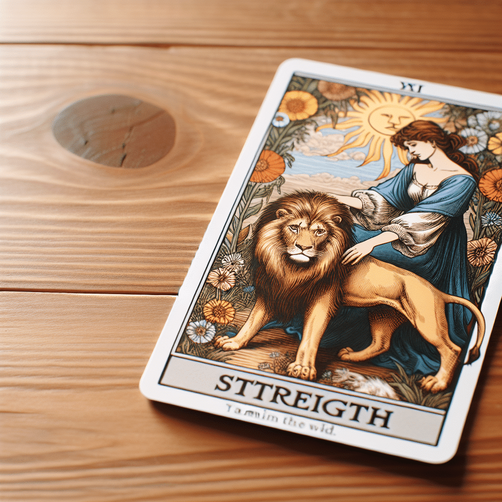 strength tarot card career