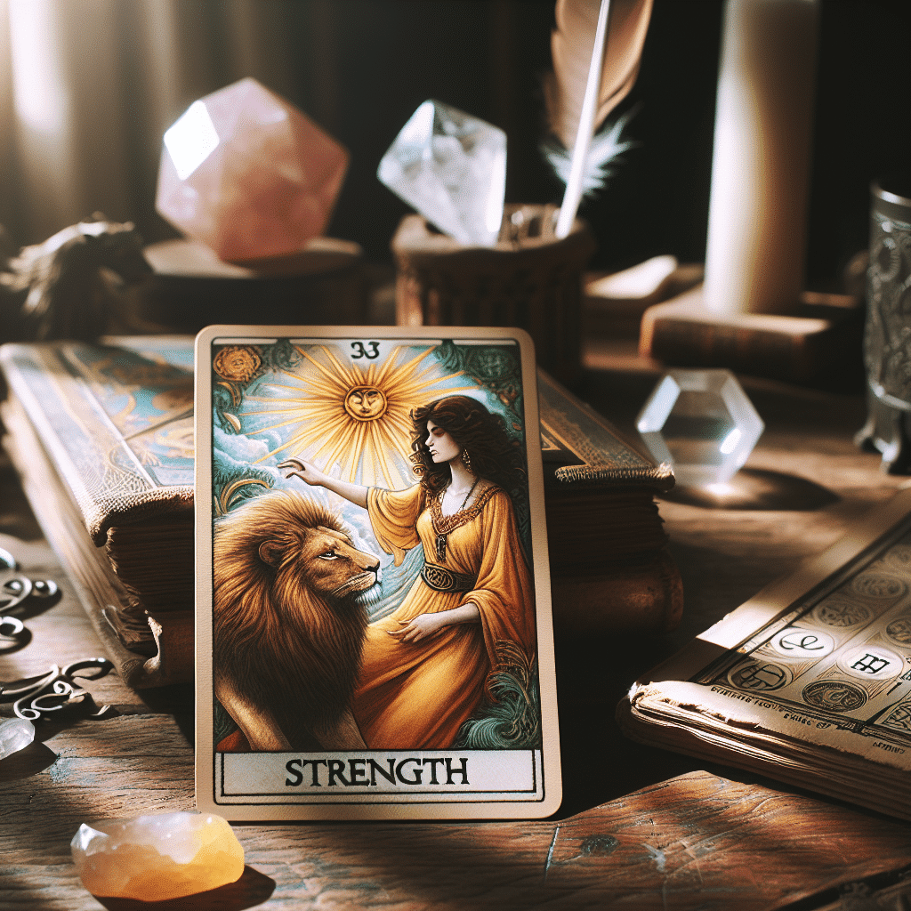 Embrace Your Inner Power: Daily Wisdom from the Strength Tarot Card