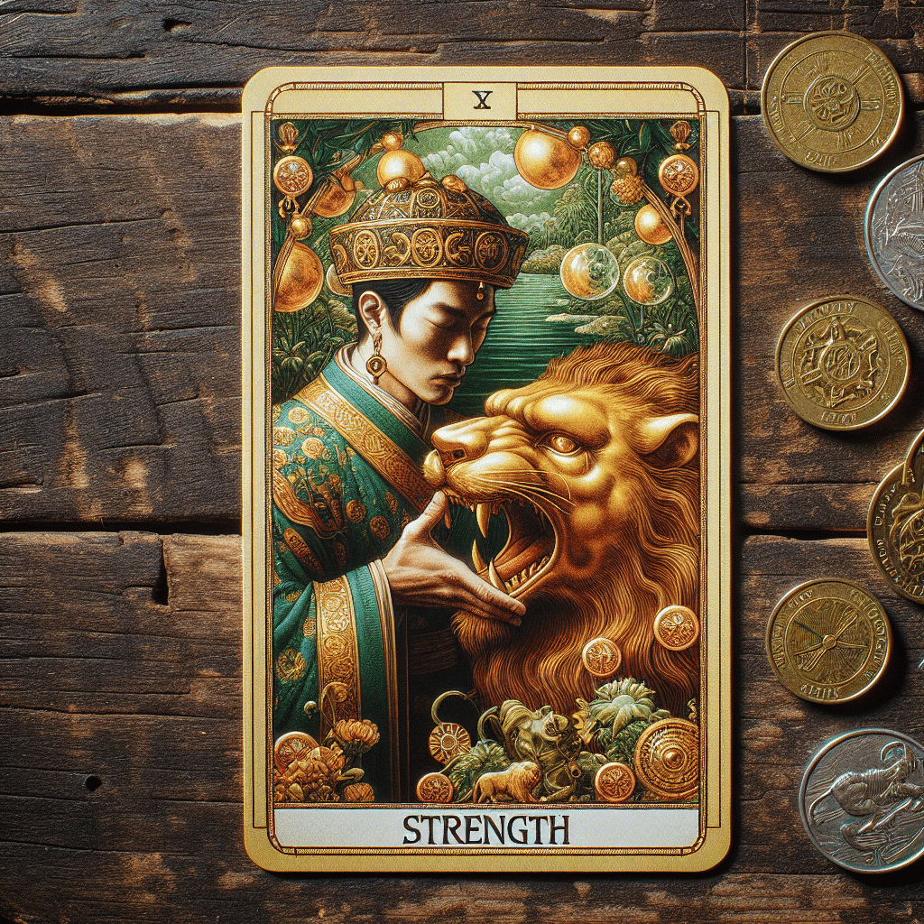 The Strength Tarot Card: Harnessing Financial Power and Inner Strength