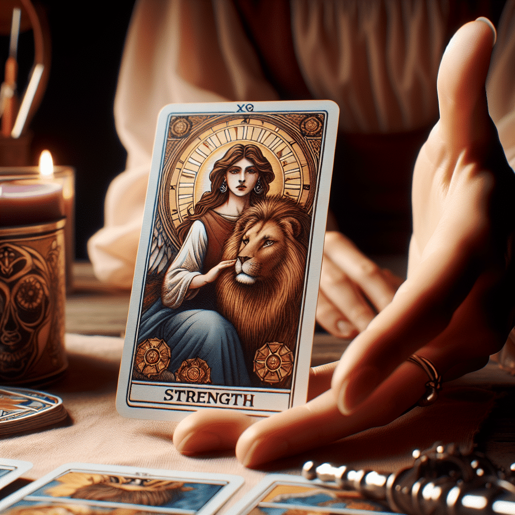 The Power Within: Deciphering the Strength Tarot Card in Context of Unlimited Potential