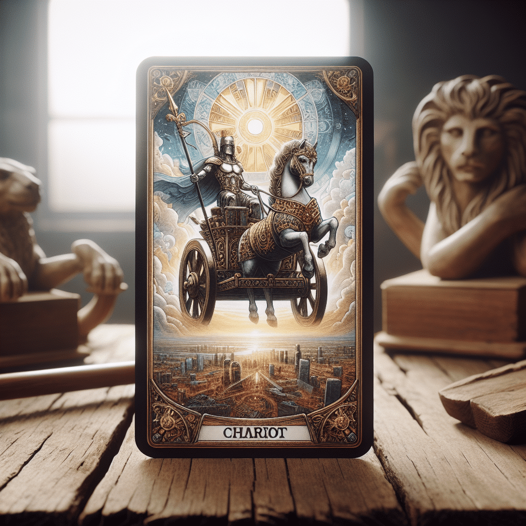 the chariot tarot card in decision