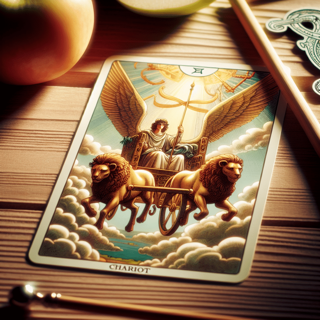 the chariot tarot card in health