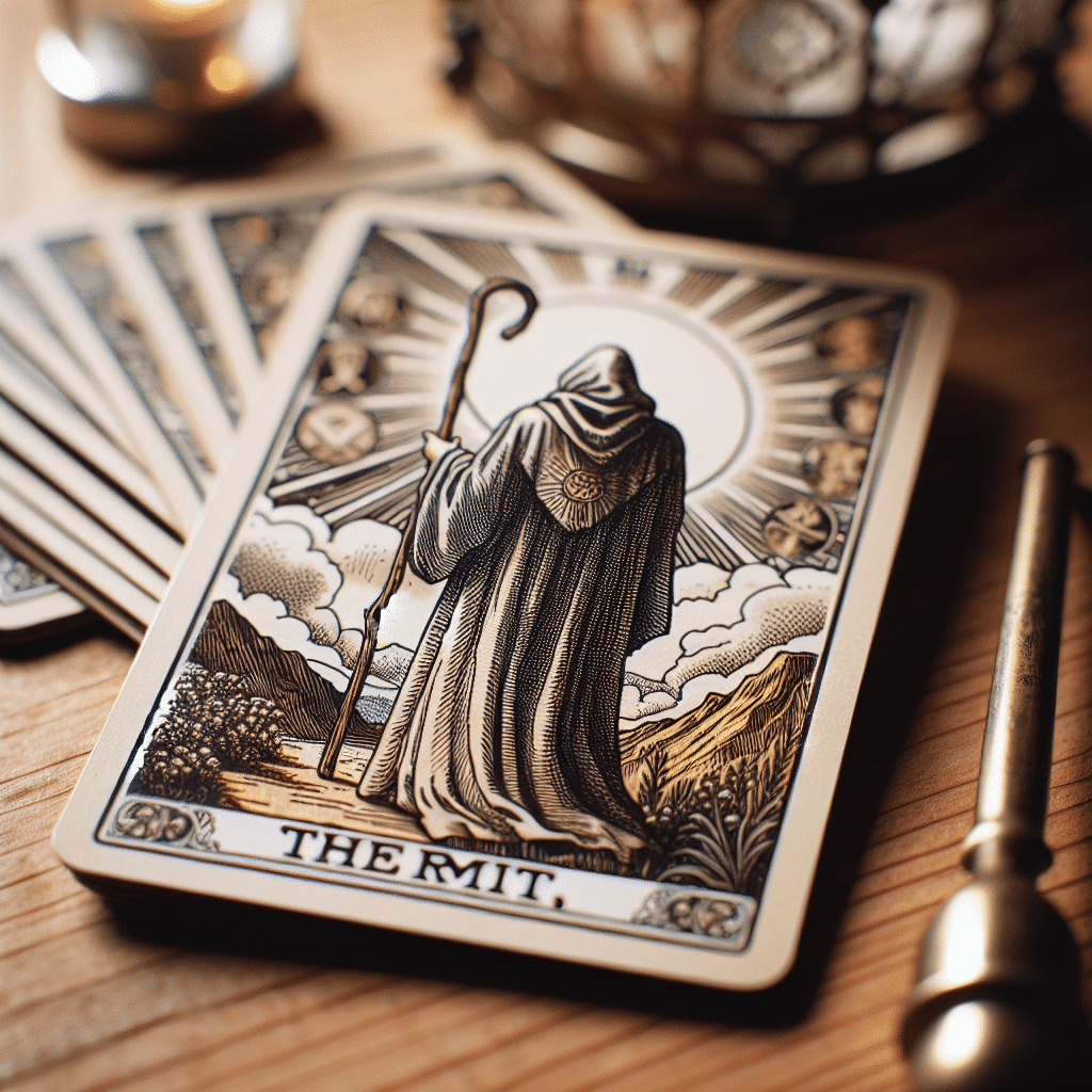 Embrace Solitude: Discovering Wisdom and Reflection through The Hermit Tarot Card
