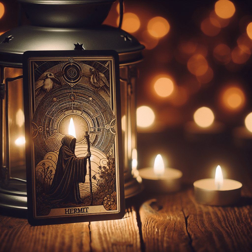 The Hermit Tarot Card: Illuminating Love’s Inner Journey