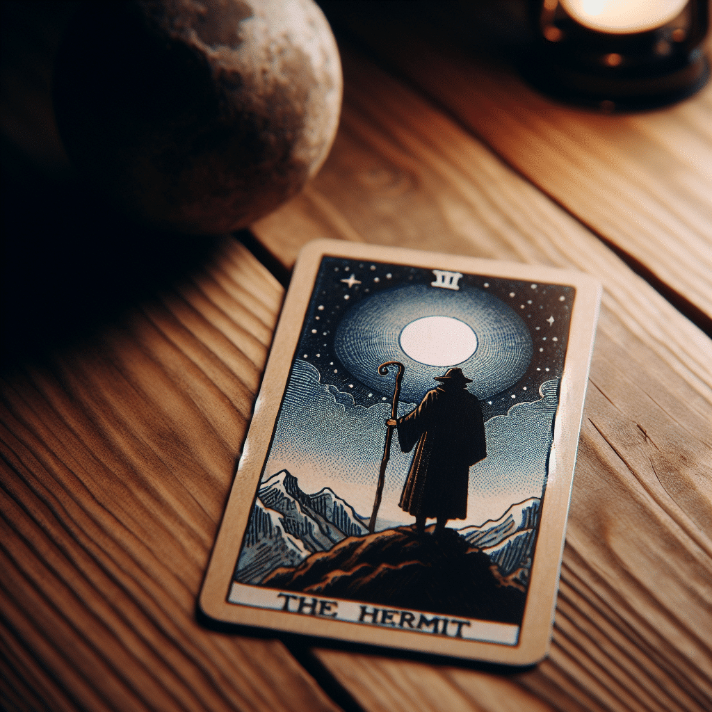 The Hermit Tarot Card: Illuminating the Path to Spiritual Solitude