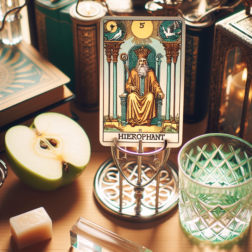The Hierophant Tarot Card: A Guide to Unlocking Healing Wisdom and Spiritual Alignment in Health