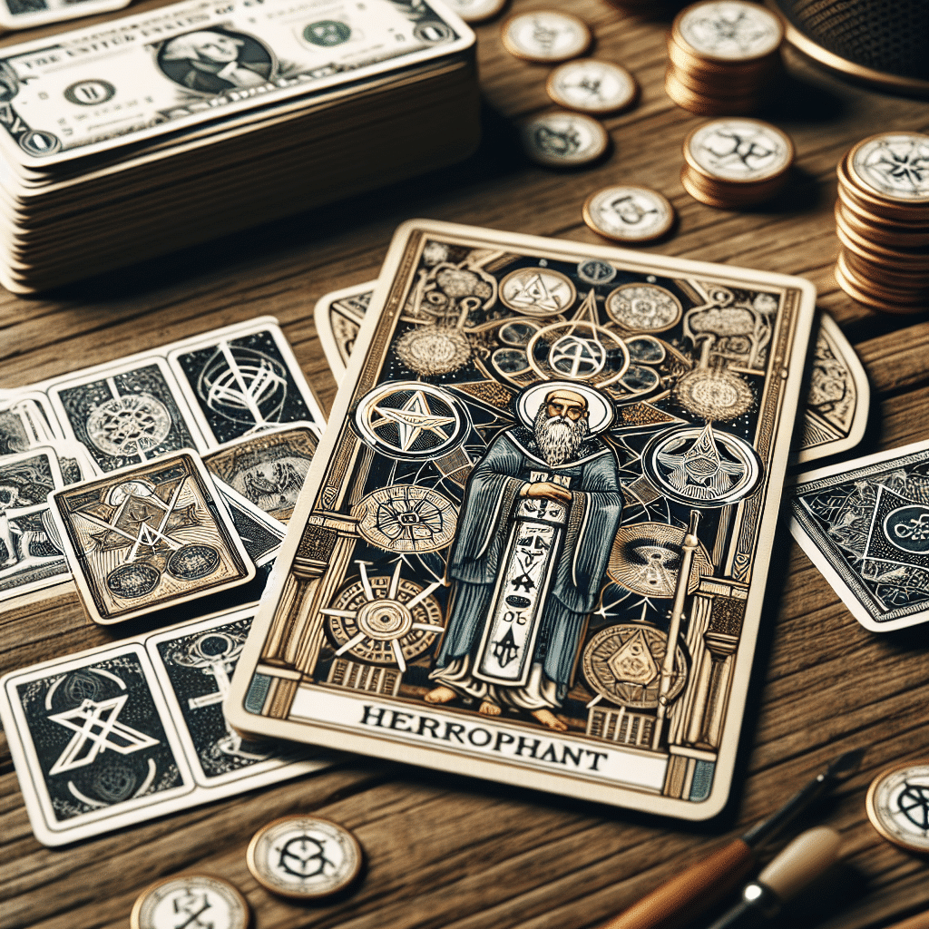 Decoding The Hierophant: Unlocking Financial Wisdom within Tarot