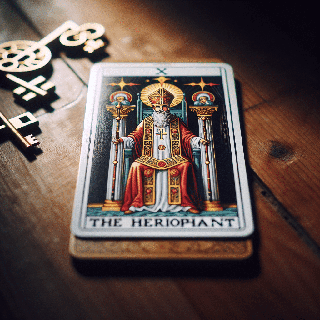 The Hierophant: Unlocking Personal Growth Through Spiritual Guidance