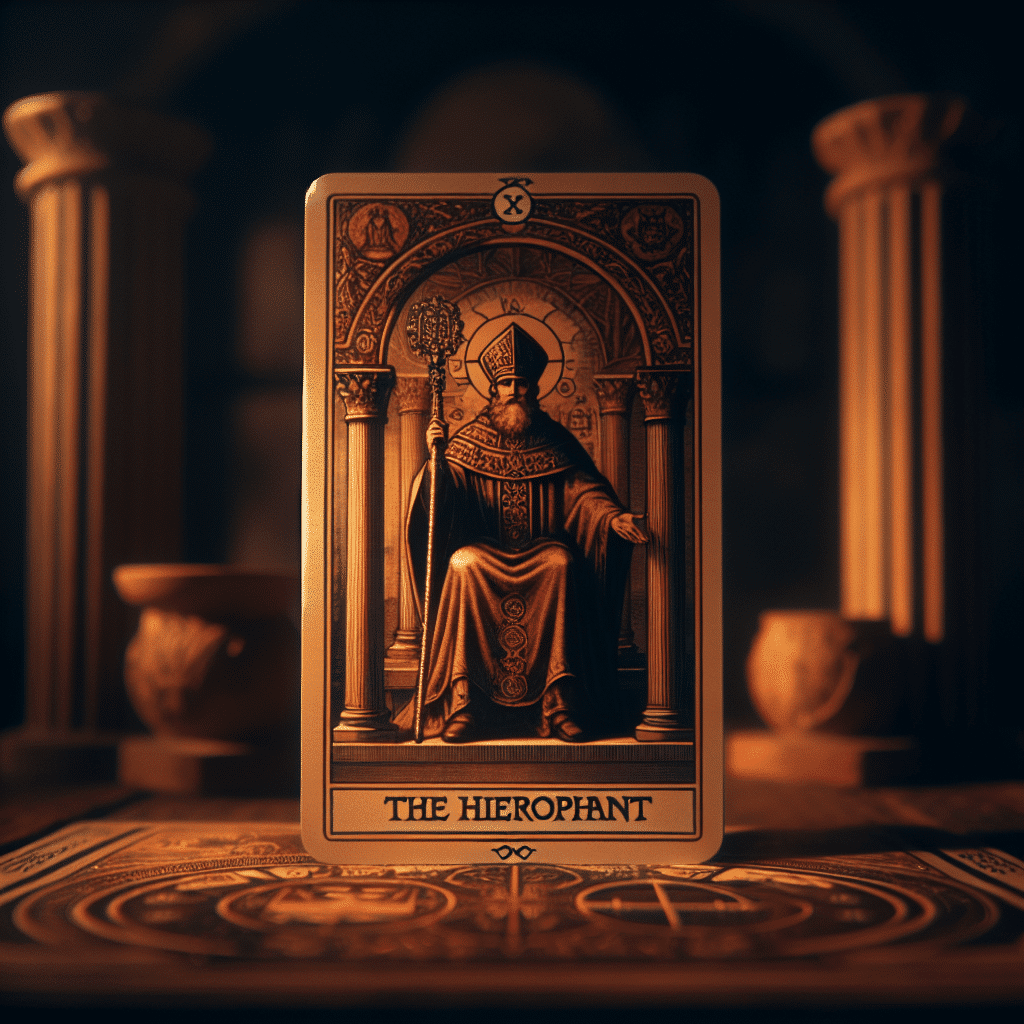 the hierophant tarot card in relationships