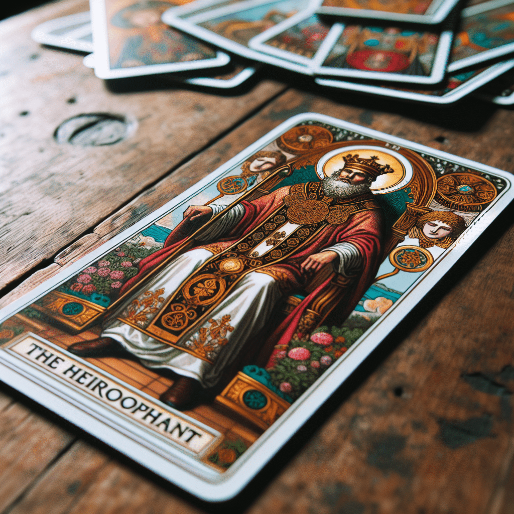 The Hierophant: Exploring Wisdom and Divine Guidance in the Spiritual Realm