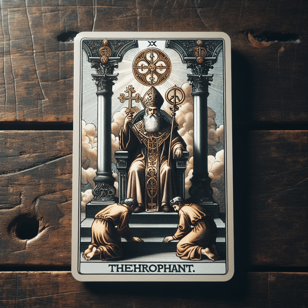 The Hierophant Tarot Card: A Daily Guide to Spiritual Wisdom and Tradition