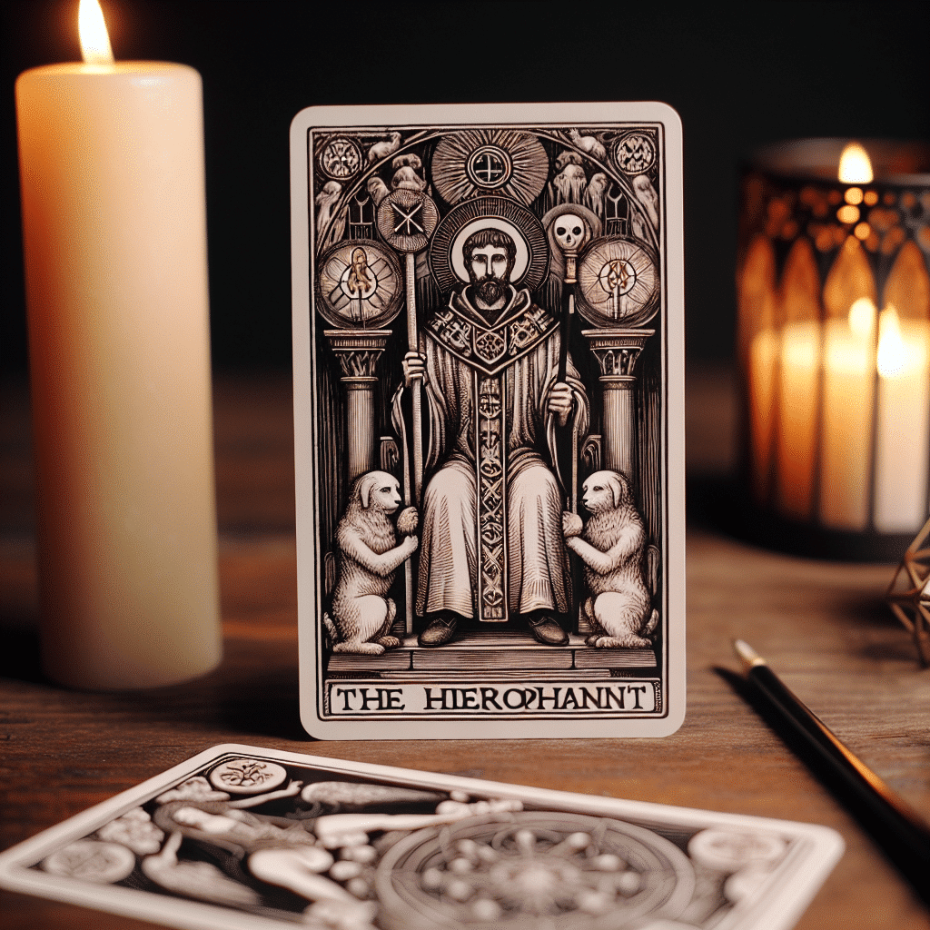 How to Use the Tarot Card The Hierophant in Love