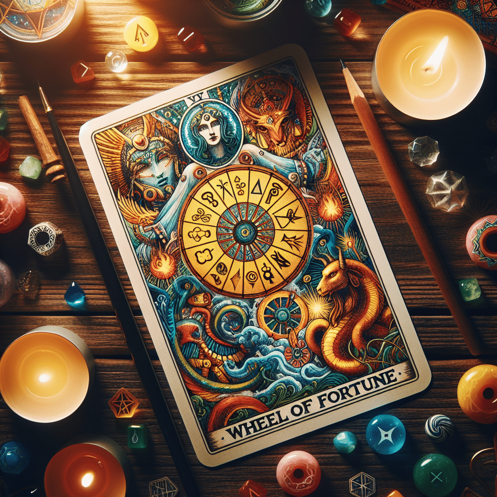 The Power of Divine Timing: Exploring the Wheel of Fortune Tarot Card