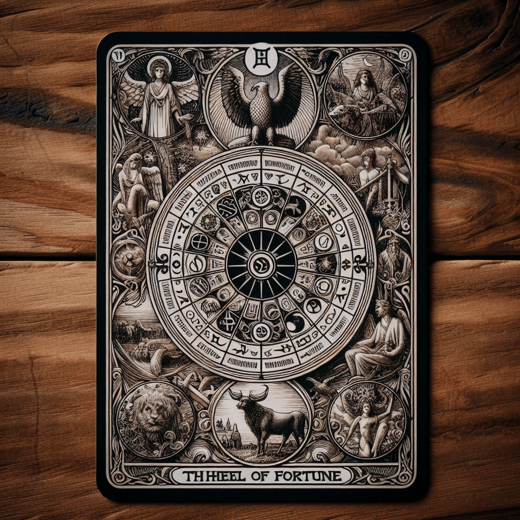 The Wheel of Fortune Tarot Card: Unlocking the Mysteries of Life’s Ups and Downs