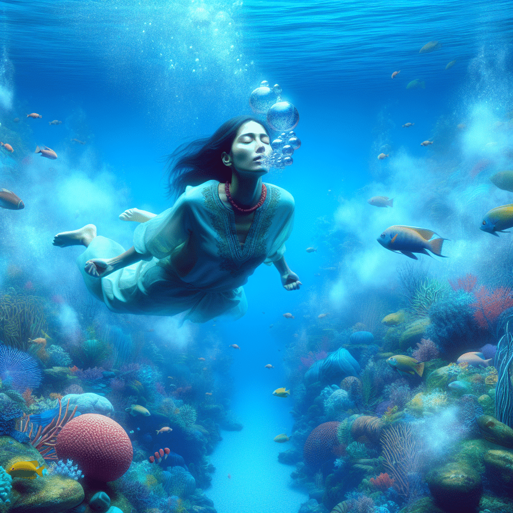 1 breathing underwater dream meaning