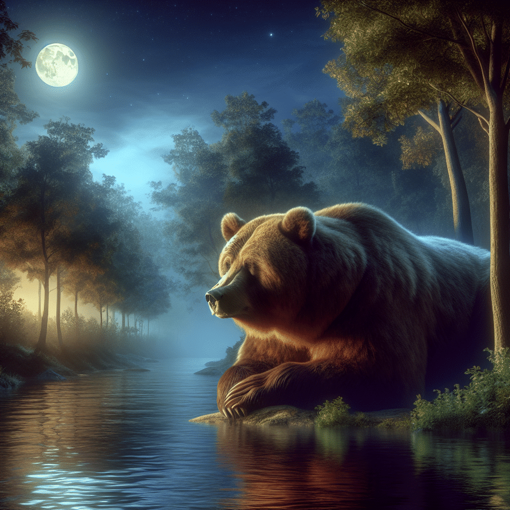 1 brown bear dream meaning