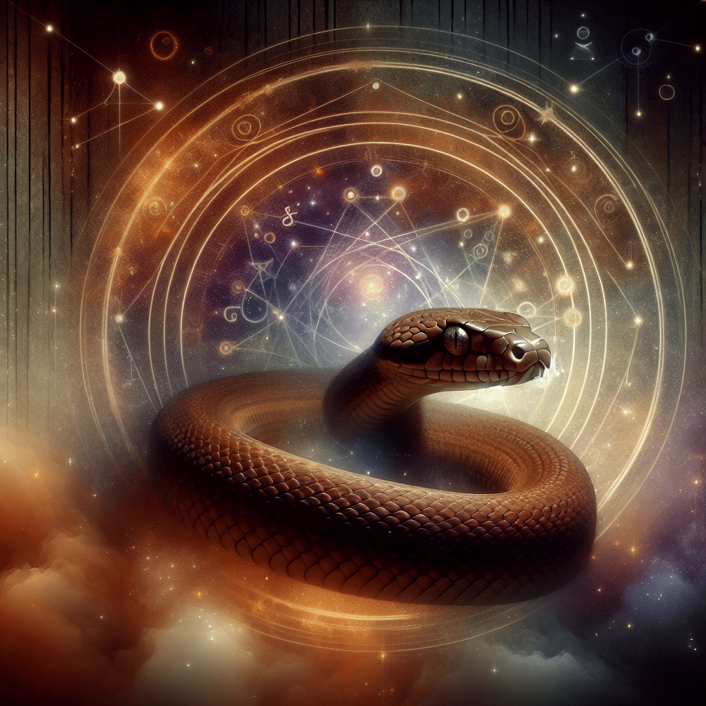 1 brown snake dream meaning