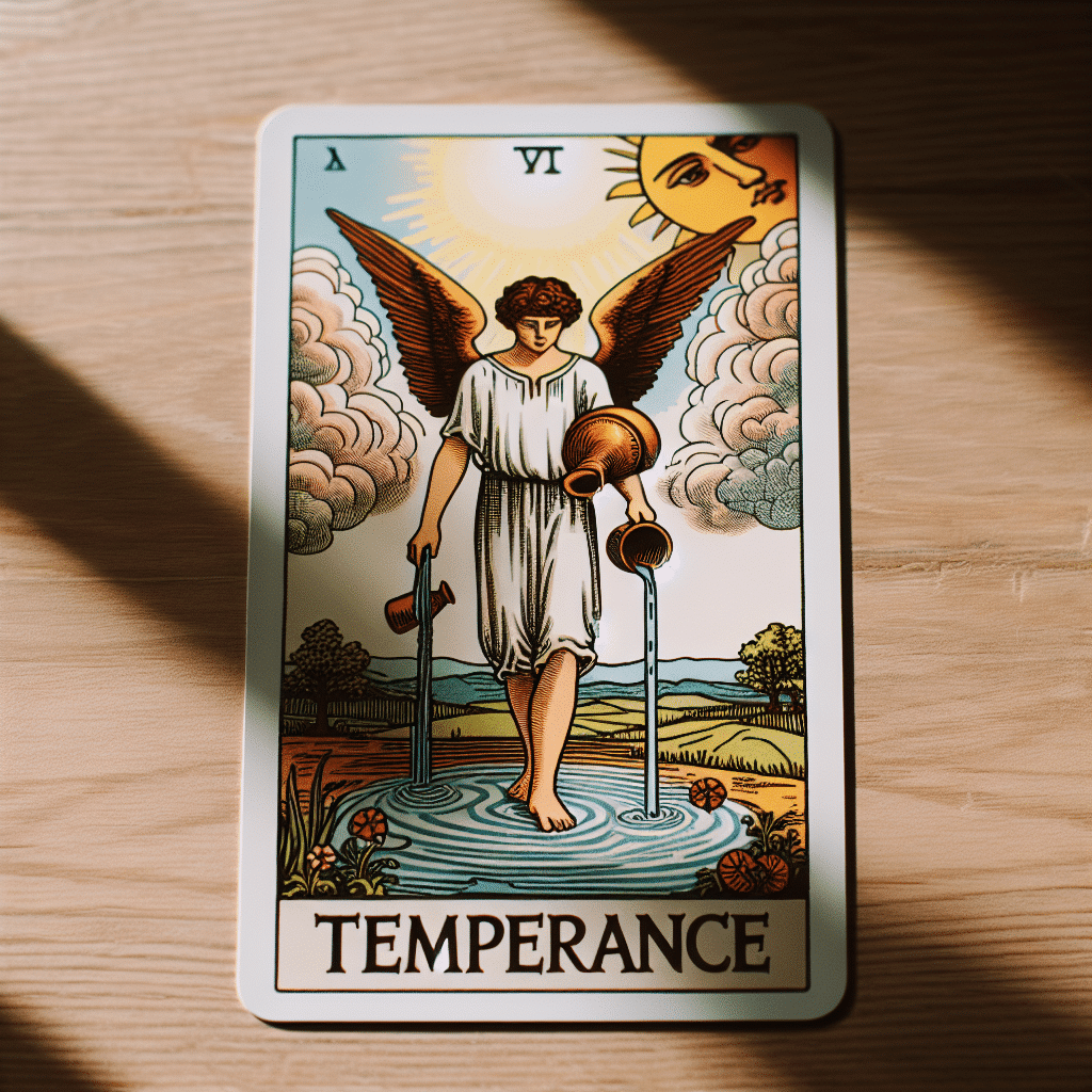 1 temperance tarot card personal growth
