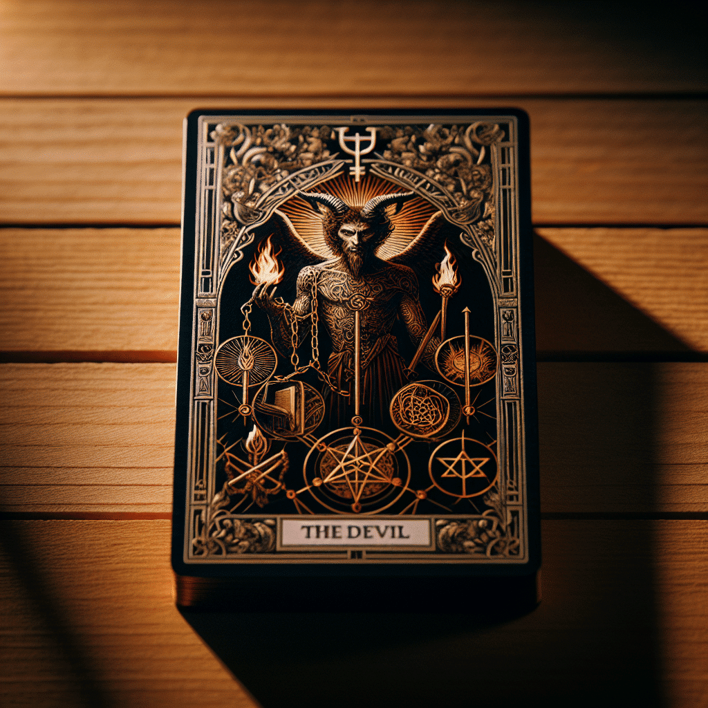 1 the devil tarot card in spirituality
