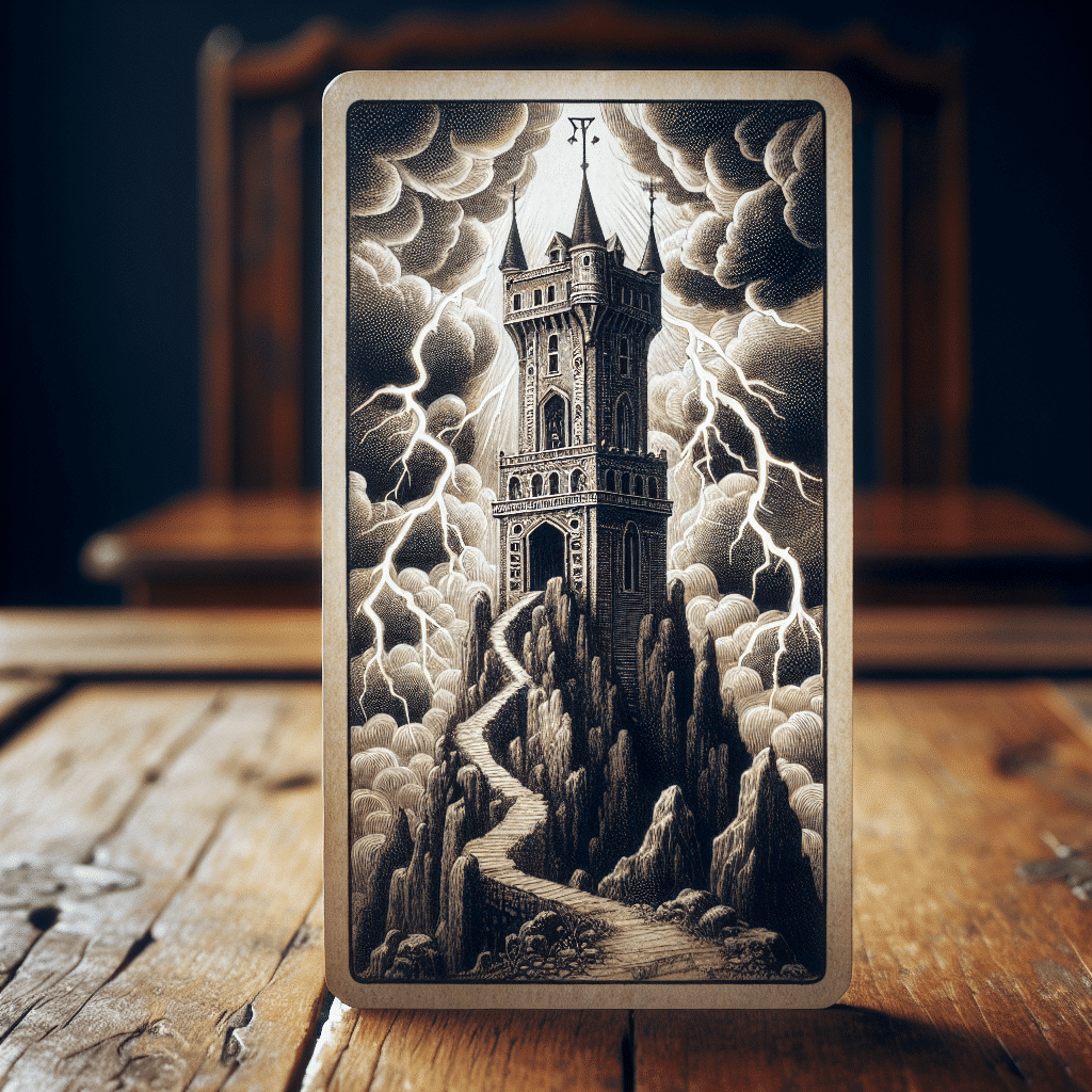 1 the tower tarot card conflict resolution