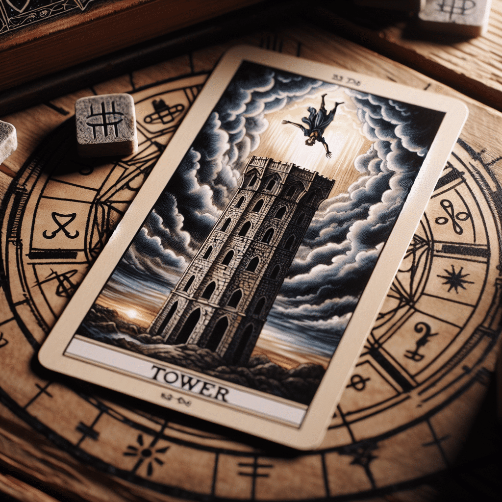 1 the tower tarot card present challenges