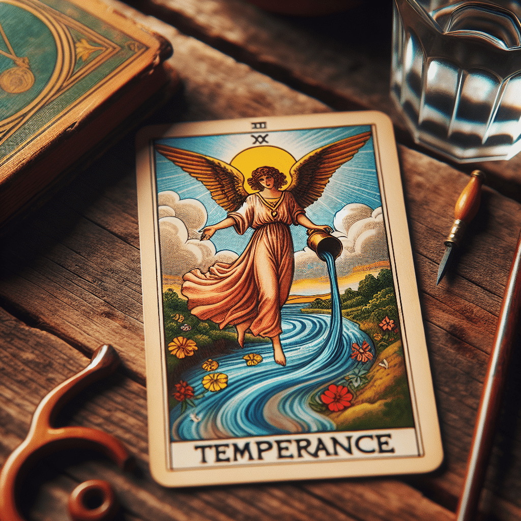 2 temperance tarot card creativity inspiration