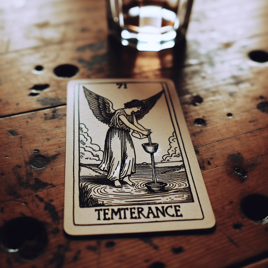 2 temperance tarot card daily focus