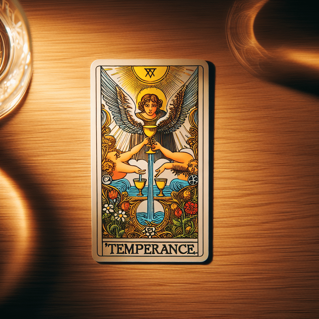 2 temperance tarot card decision
