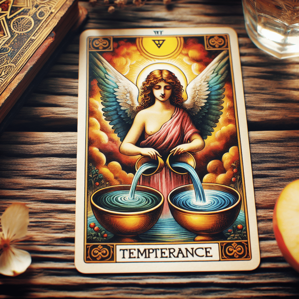 2 temperance tarot card love