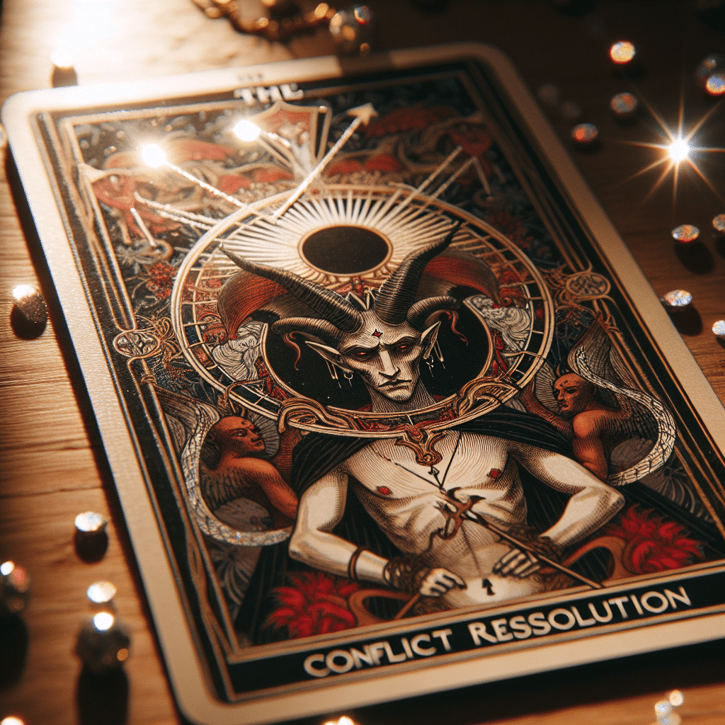 2 the devil tarot card in conflict resolution