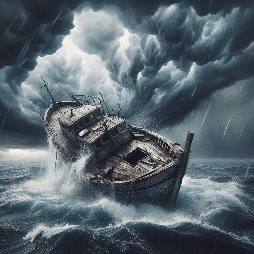 boat sinking dreams