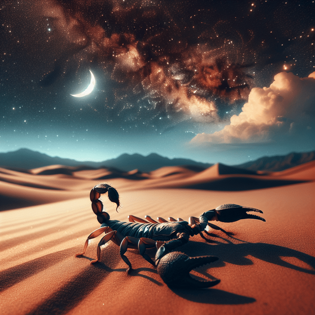 brown scorpion dream meaning
