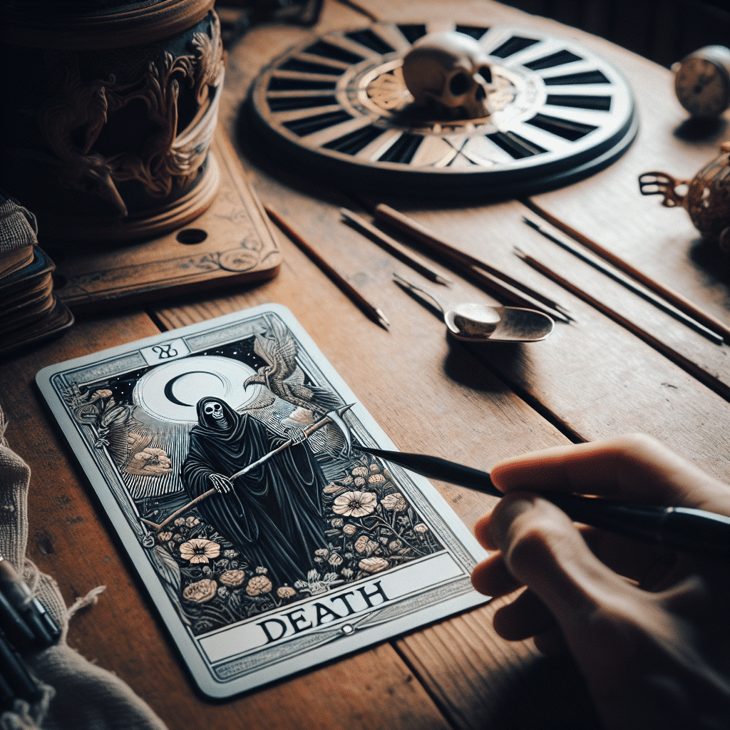 The Transformative Power of the Death Tarot Card: Embracing Change in Creativity