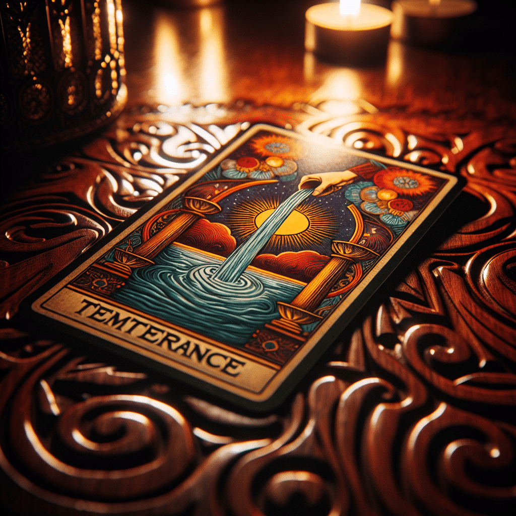 The Art of Balance: Navigating Personal Growth with the Temperance Tarot Card