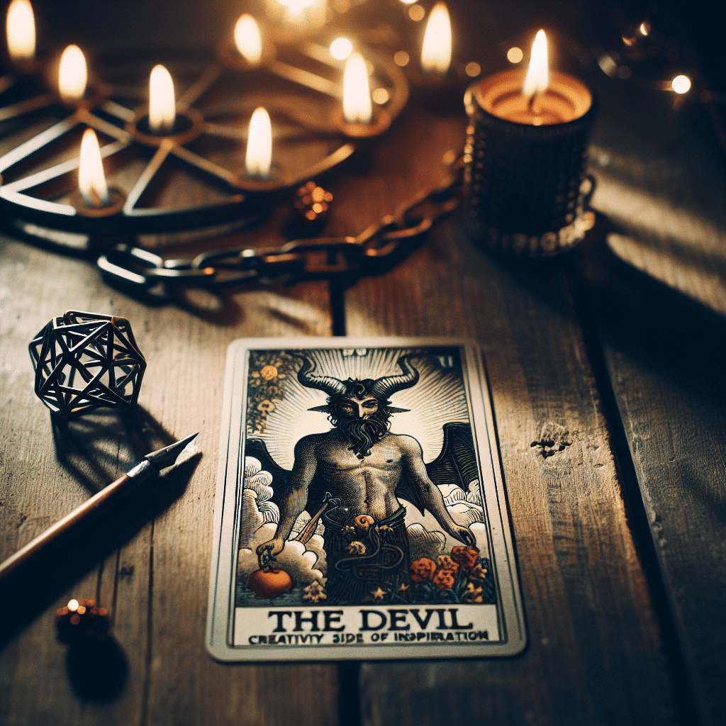 the devil tarot card creativity inspiration