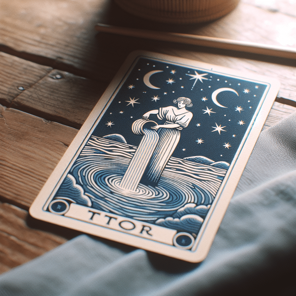 the star tarot card in love