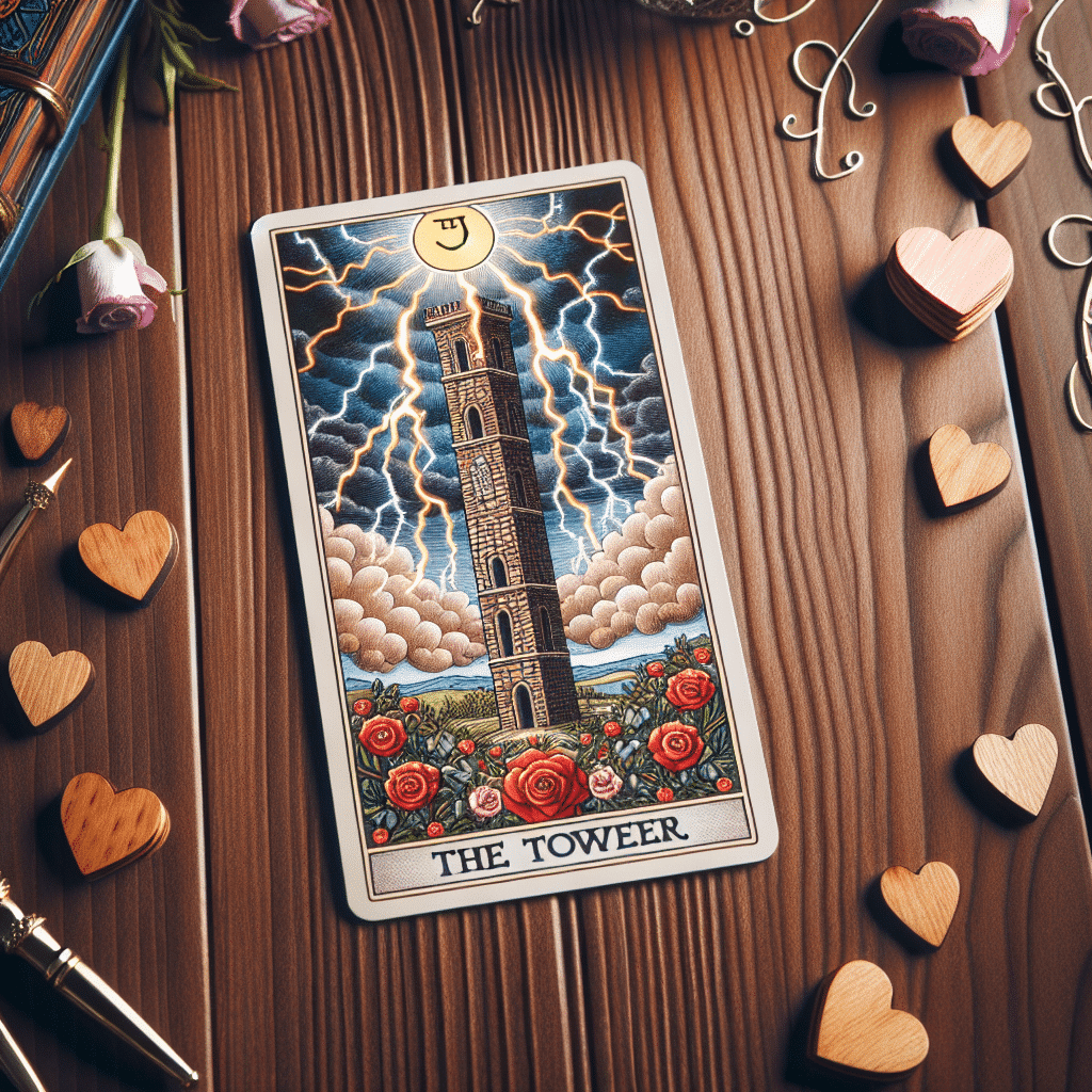 The Tower Tarot Card in Love: Understanding Love’s Explosive Changes