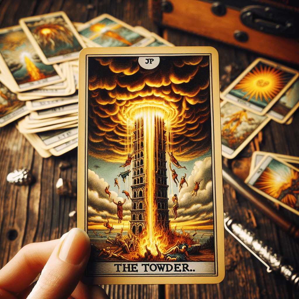the tower tarot card present challenges