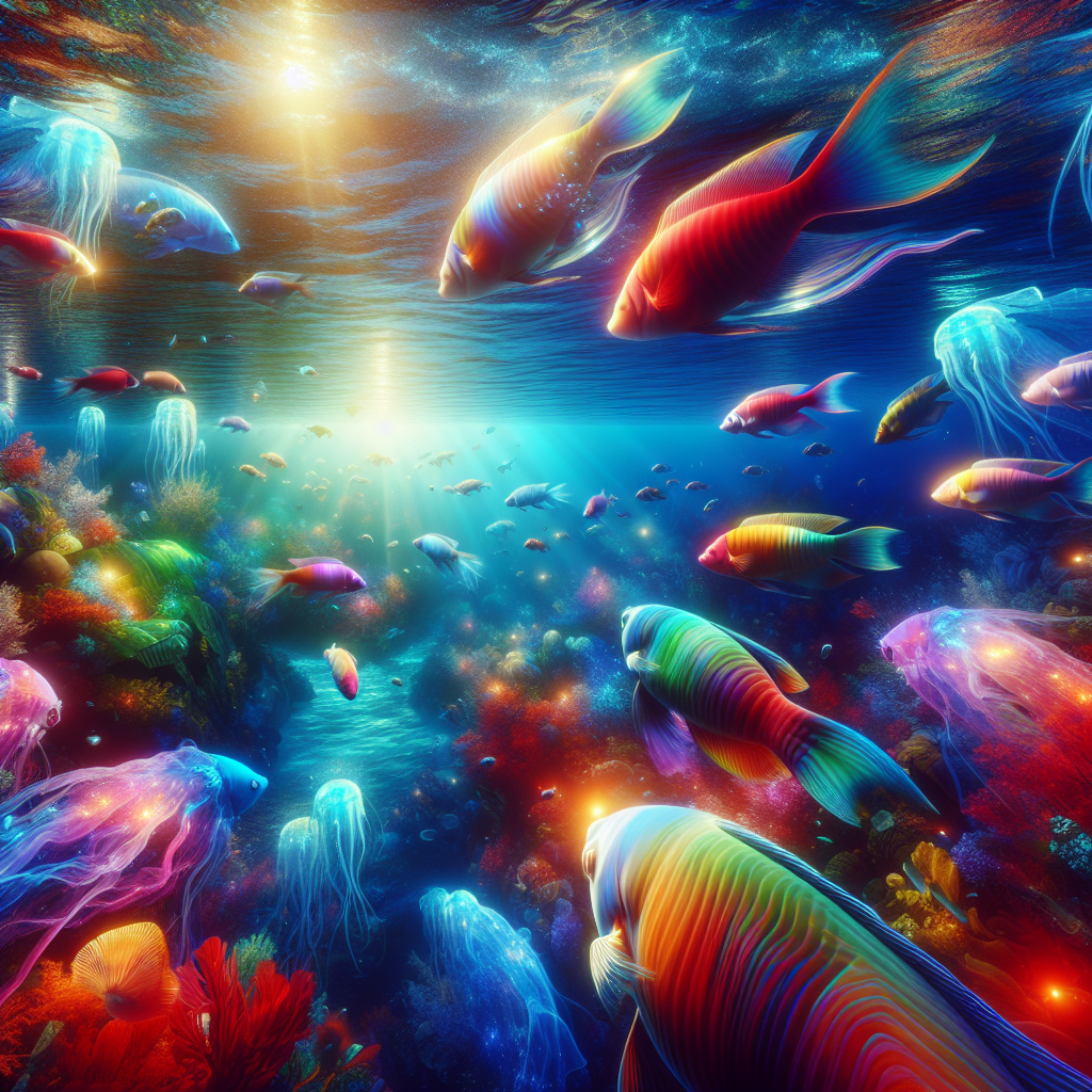 1 colorful fish dream meaning