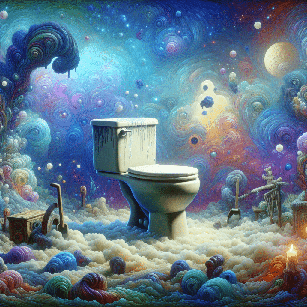 1 dream clogged toilet
