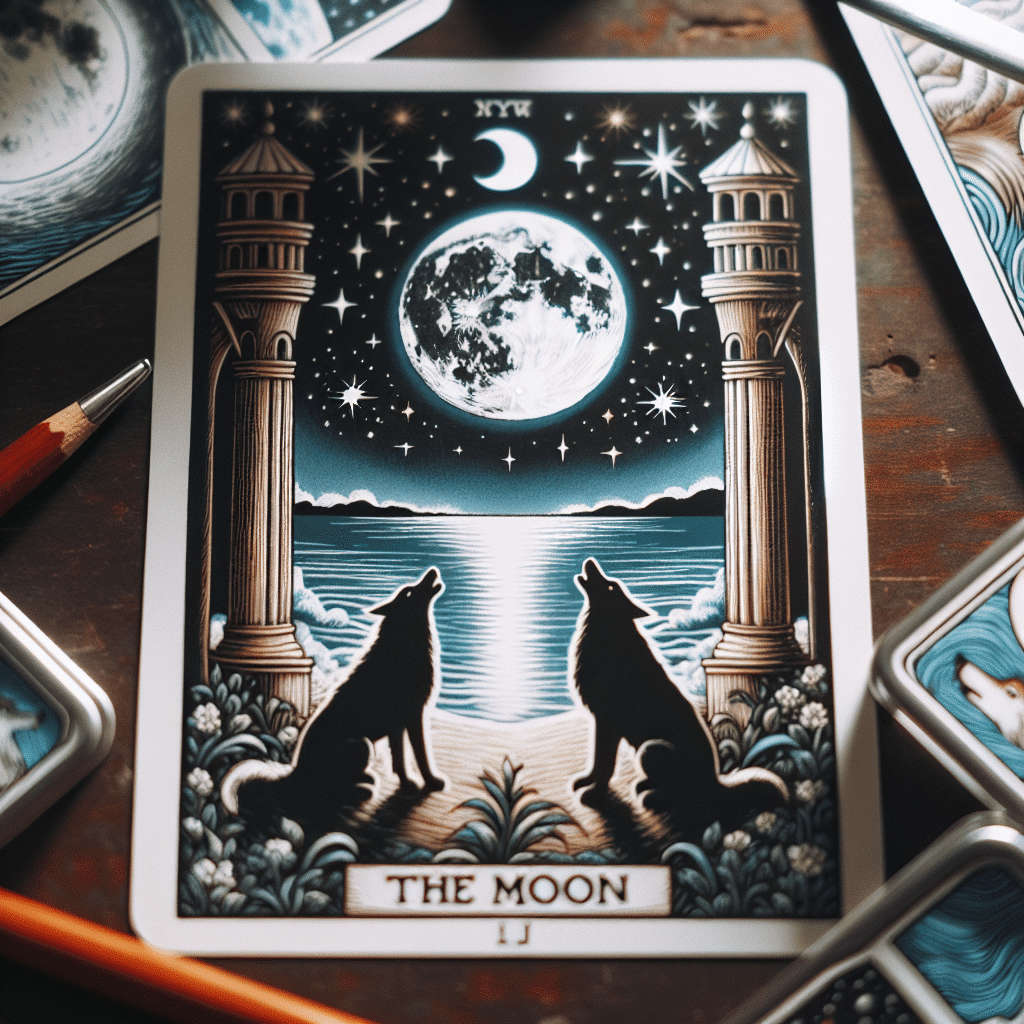 1 the moon tarot card creativity inspiration