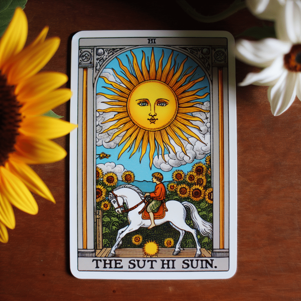 1 the sun tarot card advice