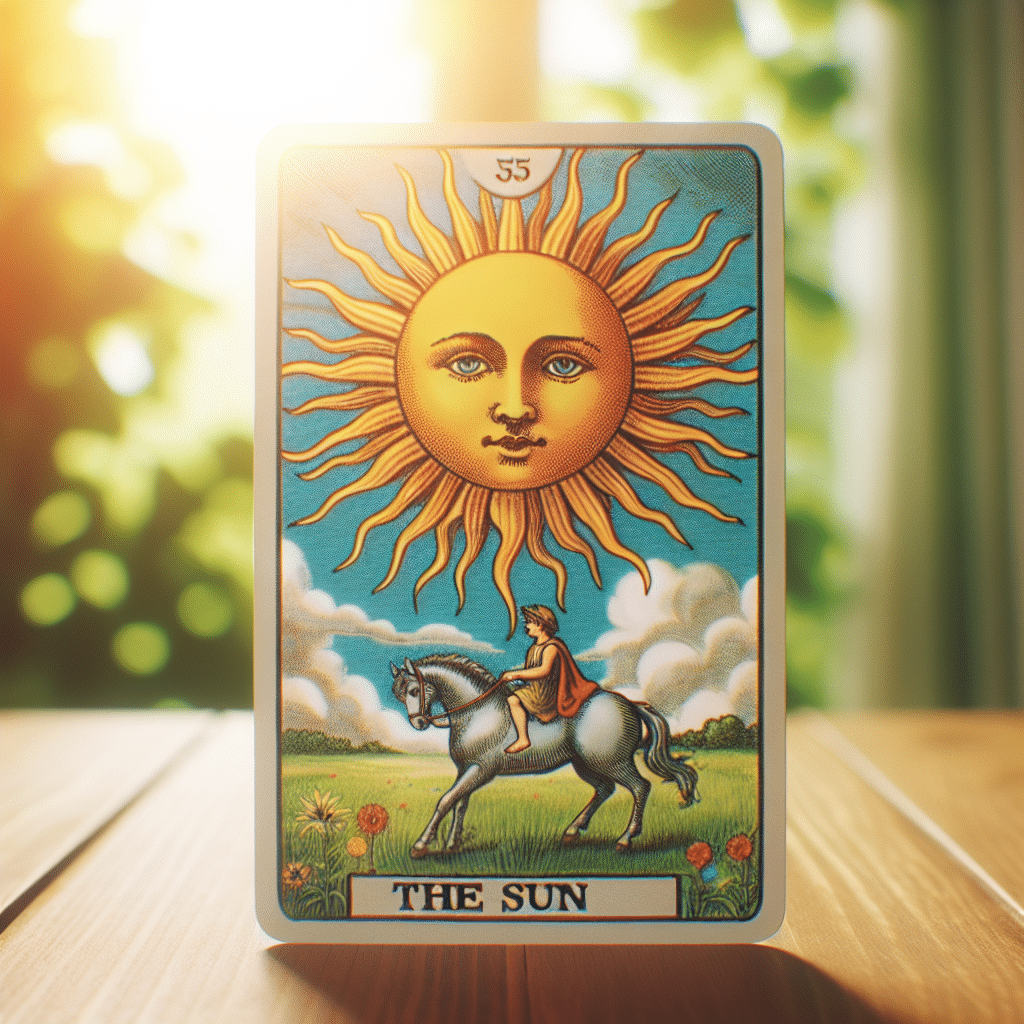 1 the sun tarot card daily focus