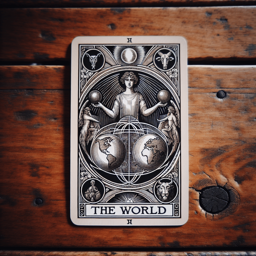 1 the world tarot card advice
