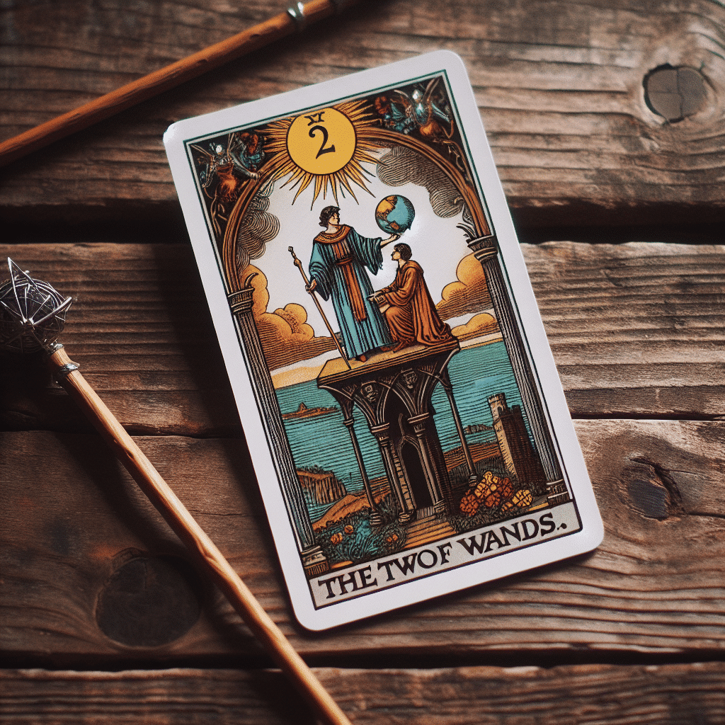 1 two of wands tarot card daily focus