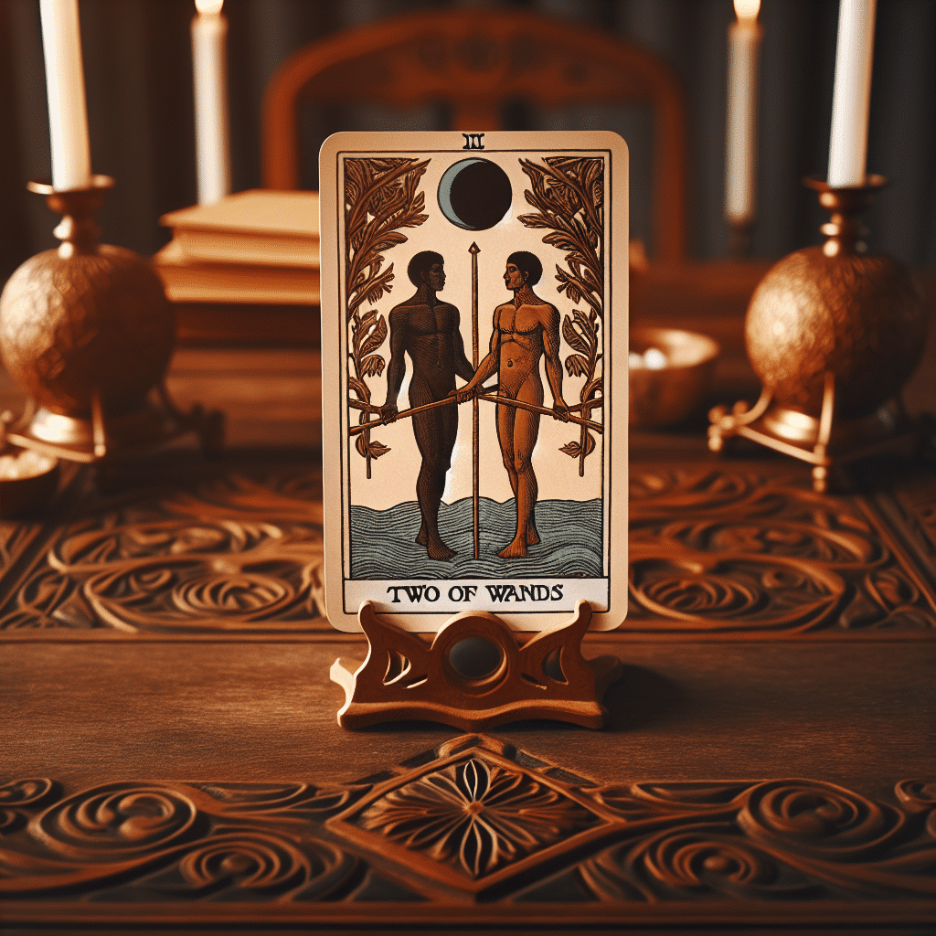 1 two of wands tarot card health