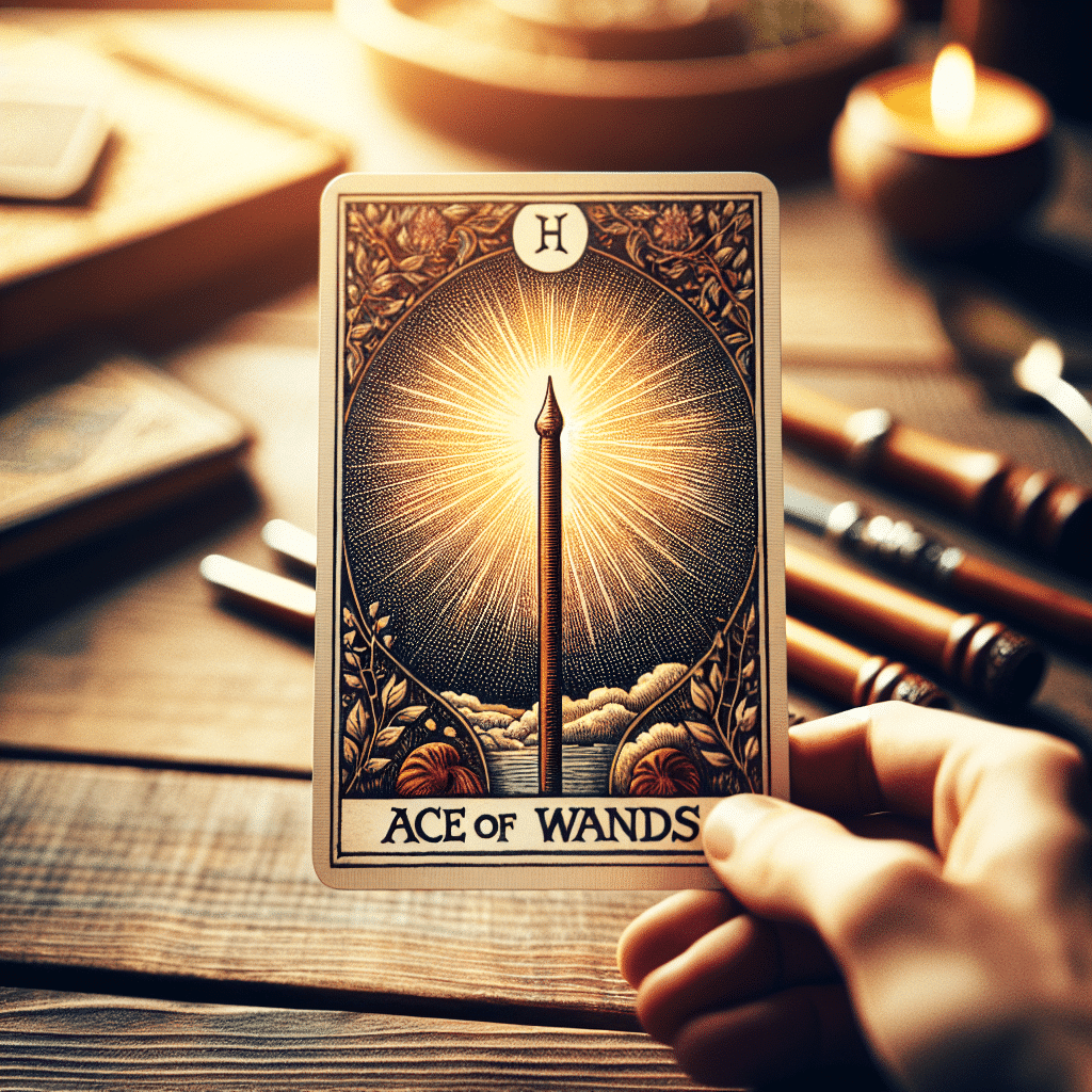 2 ace of wands tarot card conflict resolution