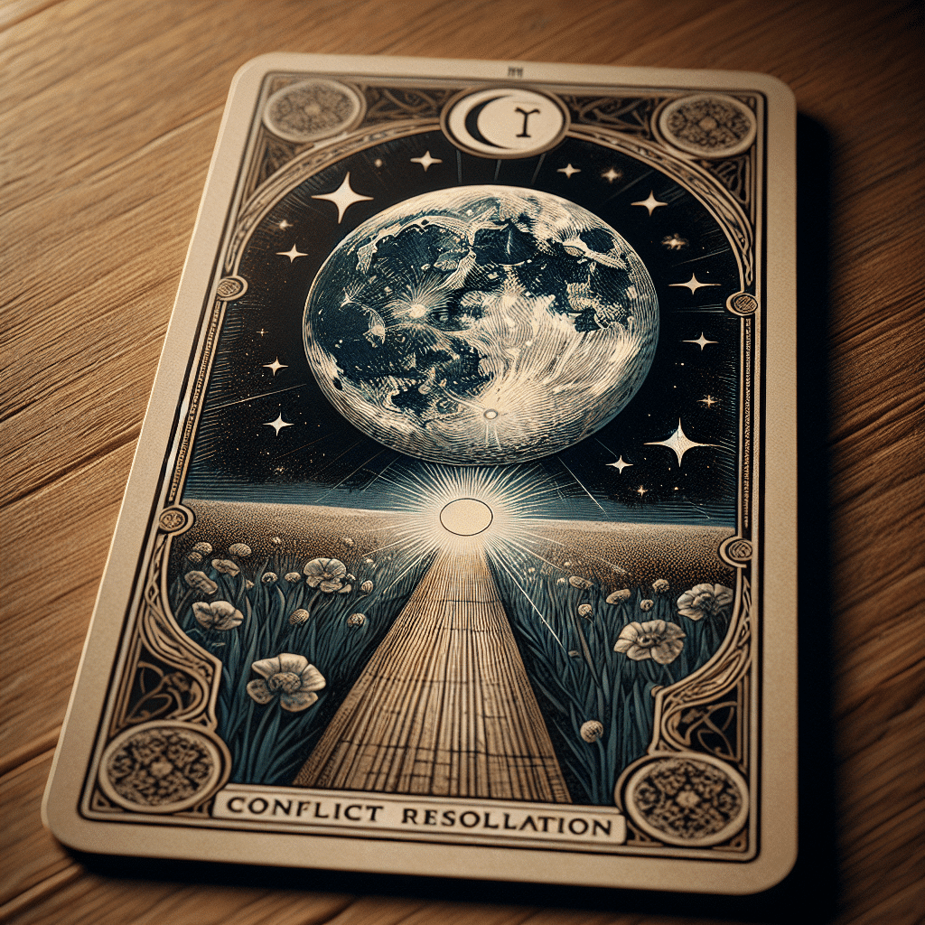 2 the moon tarot card conflict resolution