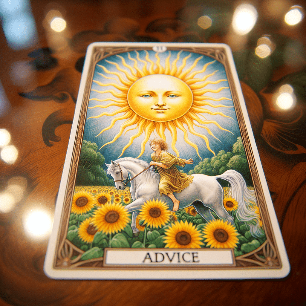 2 the sun tarot card advice