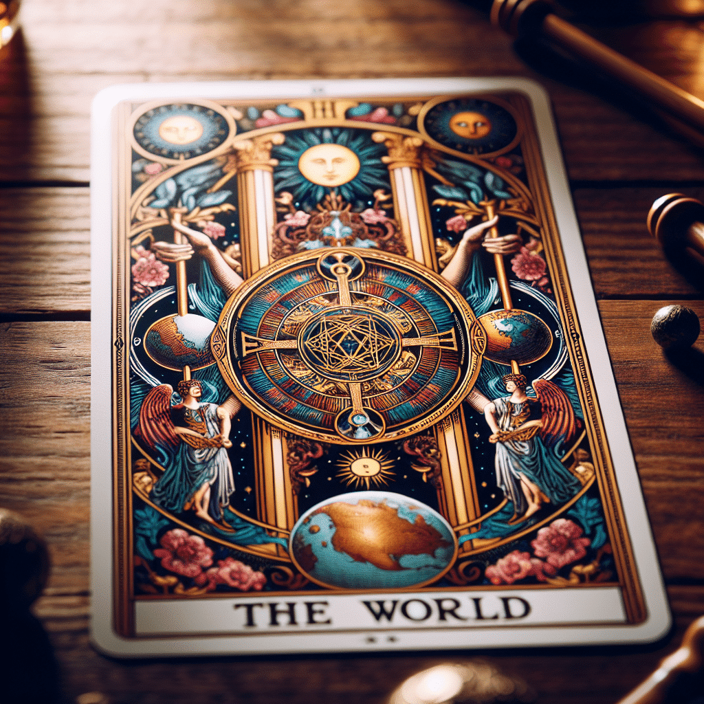 2 the world tarot card creativity inspiration